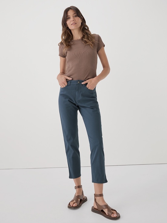 Pact Pants - ‼️NWOT: Pact Organic Women's Stretch Twill Straight Leg Pant - L